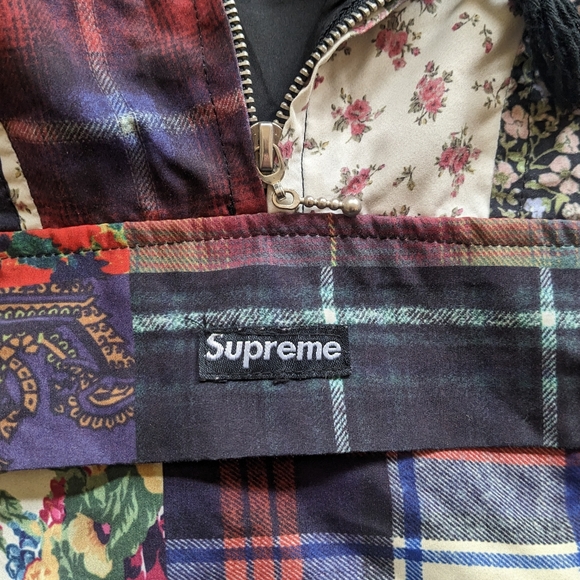 Supreme patchwork jacket size XL - Picture 3 of 4